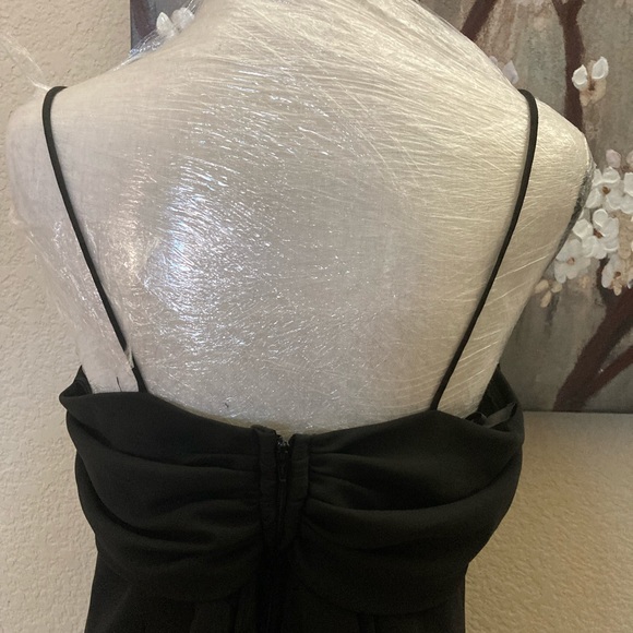 Y2K Black Long Formal Prom Dress - Picture 7 of 9